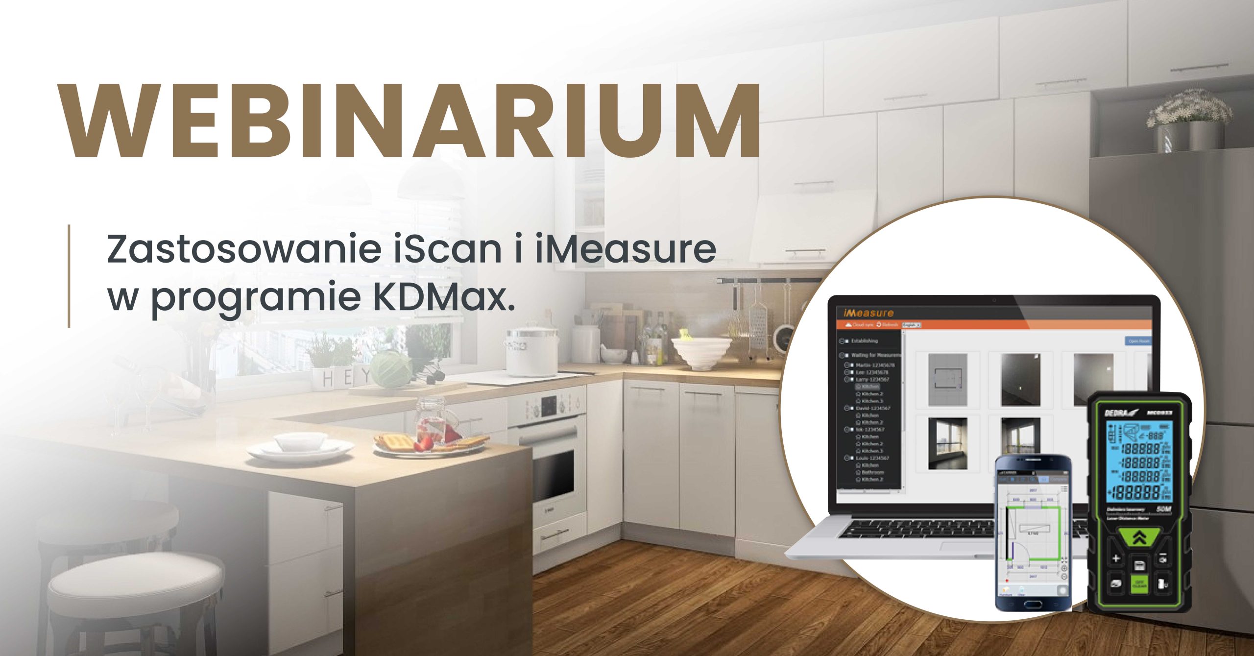Webinarium: Zastosowanie iScan i iMeasure w programie KD Max