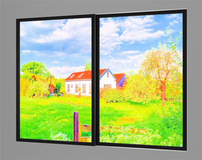 Tło na oknie bez zmian